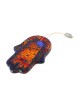 Yair Emanuel Large Glass Hamsa - Old Jerusalem