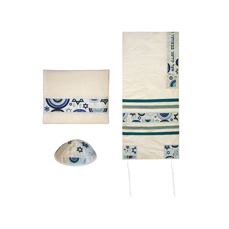 Jewish Symbols: Yair Emanuel Embroidered Tallit
