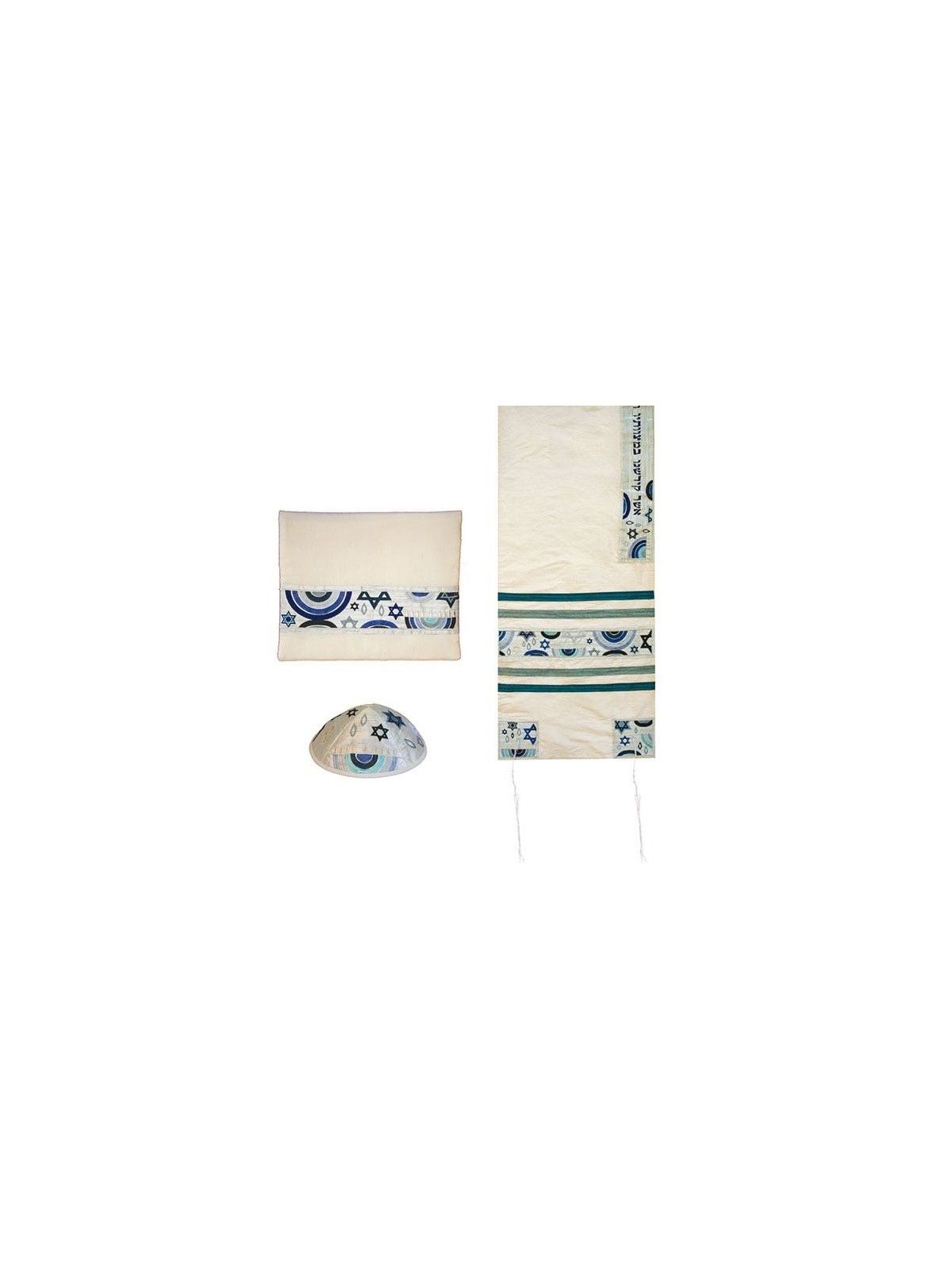 Jewish Symbols: Yair Emanuel Embroidered Tallit