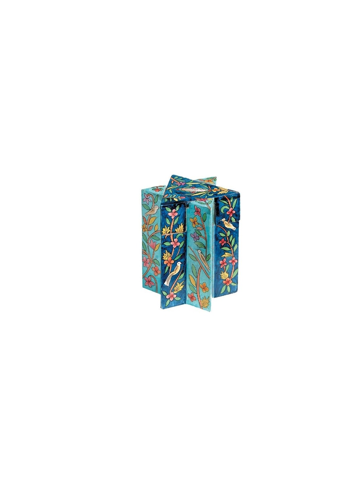Yair Emanuel Star of David Tzedakah (Charity) Box Oriental