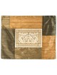 Forest with Birds: Yair Emanuel Machine Embroidered Challah Cover (Mat