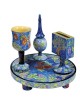 Yair Emanuel Wooden Havdallah Set - 7 Species