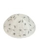 Yair Emanuel Embroidered Silk Kippah - Tulips