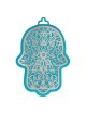 Yair Emanuel Anodized Aluminum Pomegranate Hamsa Wall Hanging (Choice