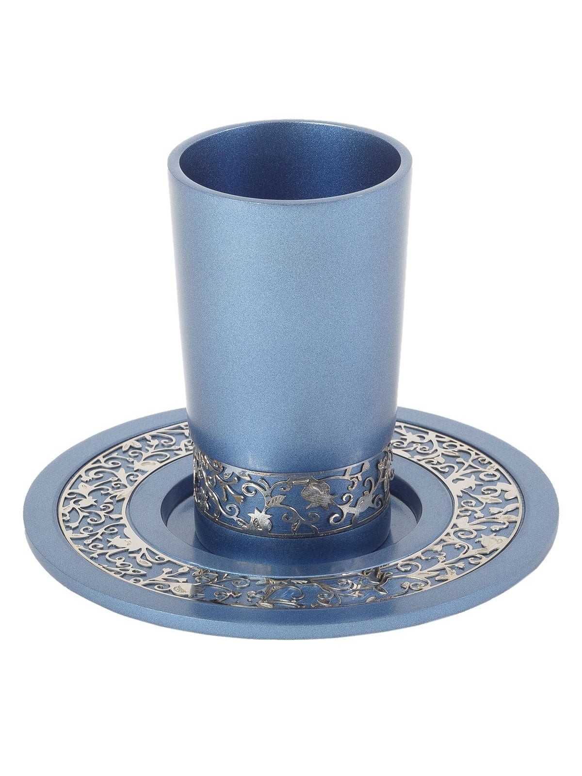 Yair Emanuel Pomegranate Anodized Aluminum Kiddush Cup - Variety of Co