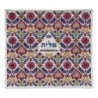Yair Emanuel Fully Embroidered Cotton Red Floral Tallit (Prayer Shawl