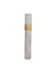 Yair Emanuel Stainless Steel & Copper Hammered Pomegranate Mezuzah (Ch