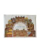 Yair Emanuel Machine Embroidered Matzah Cover and Afikoman Bag - Jerus