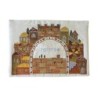 Yair Emanuel Machine Embroidered Matzah Cover and Afikoman Bag - Jerus