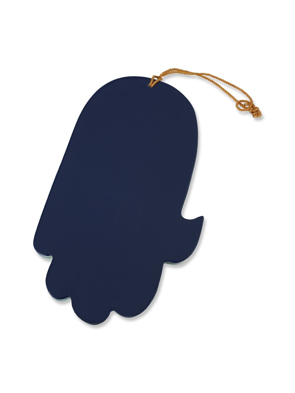Yair Emanuel Small Wood Painted Hamsa - Birds