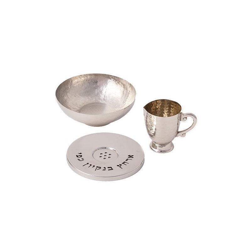 Yair Emanuel 'I Washed My Hands in Purity' Stainless Steel Mayim Achro