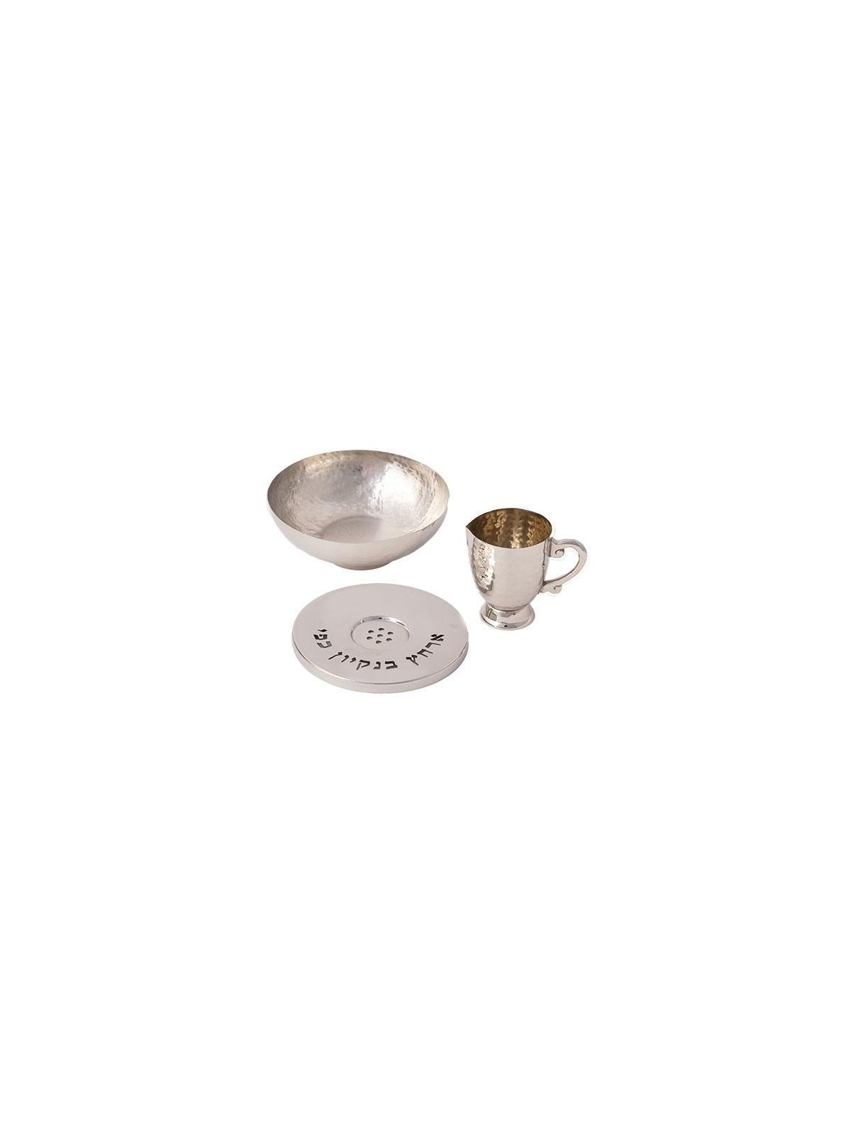 Yair Emanuel 'I Washed My Hands in Purity' Stainless Steel Mayim Achro