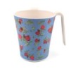 Yair Emanuel Bamboo Pomegranates Washing Cup (Netilat Yadayim) - Blue