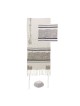 Yair Emanuel Embroidered Silver Jerusalem Tallit (Prayer Shawl) Set