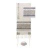 Yair Emanuel Embroidered Silver Jerusalem Tallit (Prayer Shawl) Set