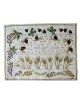 Yair Emanuel Machine Embroidery Challah Cover - 7 Species