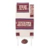 Yair Emanuel Embroidered Cotton Women's Tallit - The Matriarchs in Col