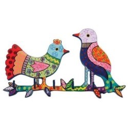 Yair Emanuel Birds Key Holder