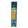 Yair Emanuel Small Wooden Mezuzah - Tower of David