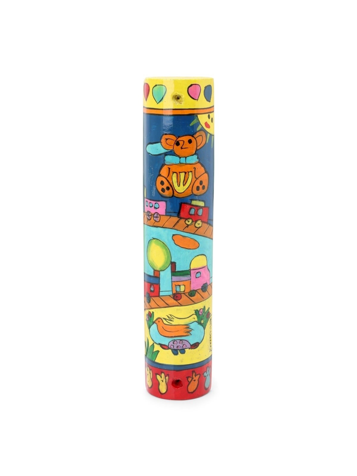 Yair Emanuel Large Wooden Mezuzah - Toys
