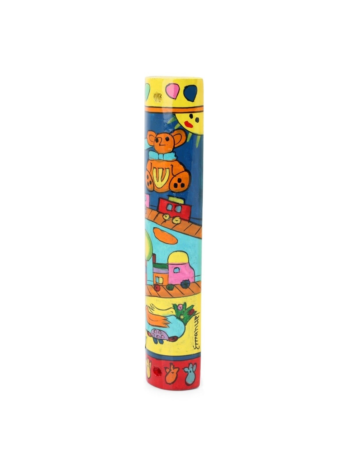 Yair Emanuel Large Wooden Mezuzah - Toys