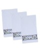 Set of 3 Embroidered Seder Towels - Urchatz (Pomegranates)
