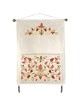 Yair Emanuel Embroidered Wall Hanging with Pouch: Pomegranates