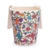 Yair Emanuel Bamboo Washing Cup - Butterflies and Flowers
