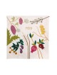 Yair Emanuel Raw Silk Matzah Cover and Afikoman Bag - 7 Species, Gold