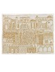 Yair Emanuel Embroidered Challah Cover - Jerusalem Gold
