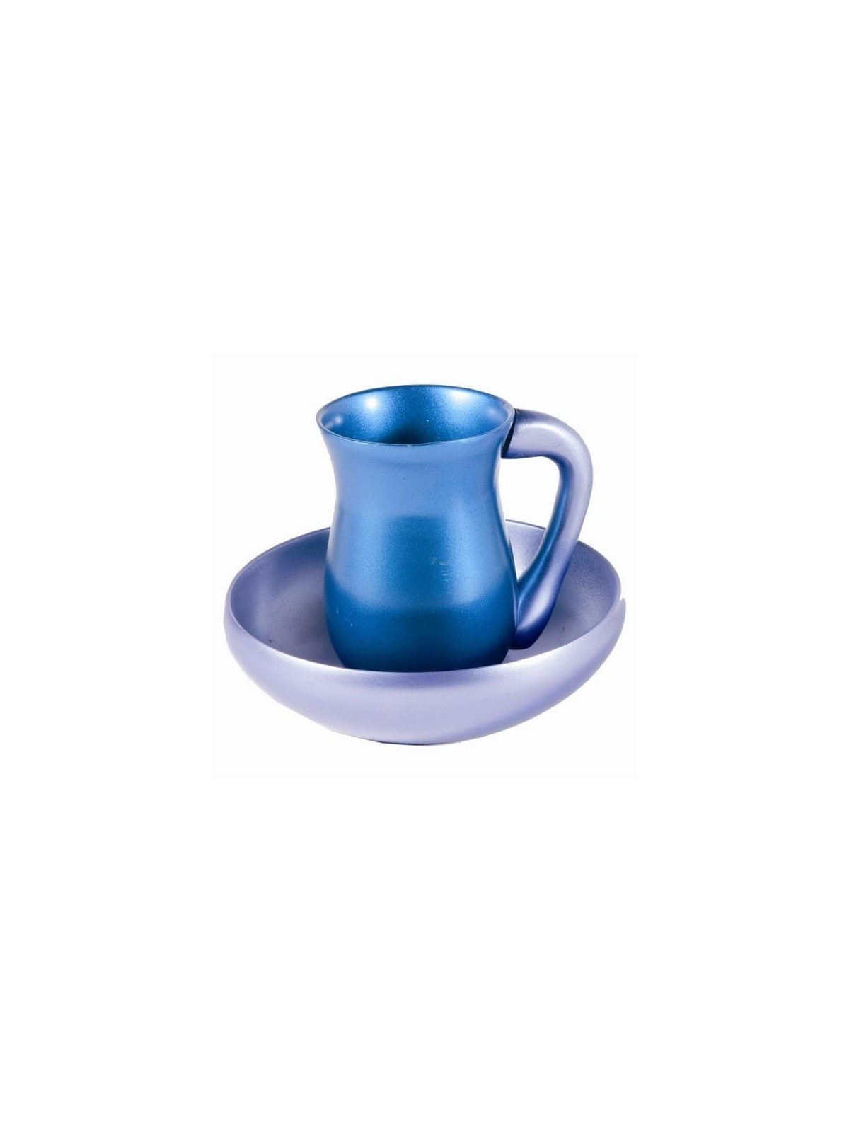 Yair Emanuel Anodized Aluminum Mayim Achronim - Turquoise and Lavender