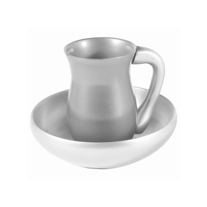 Yair Emanuel Anodized Aluminum Mayim Achronim - Silver