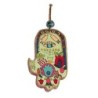 Yair Emanuel Small Wood Painted Hamsa - Classic