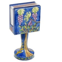 Yair Emanuel Standing Match Box Holder - Grapes