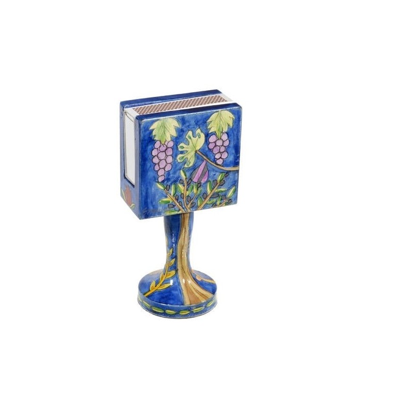 Yair Emanuel Standing Match Box Holder - Grapes