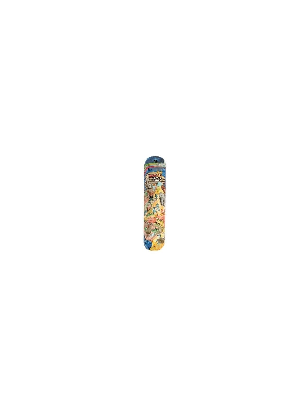 Yair Emanuel Large Wooden Mezuzah - Noah's Ark