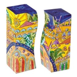 Yair Emanuel Salt & Pepper Shaker - Jerusalem Oriental
