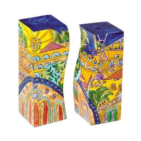 Yair Emanuel Salt & Pepper Shaker - Jerusalem Oriental