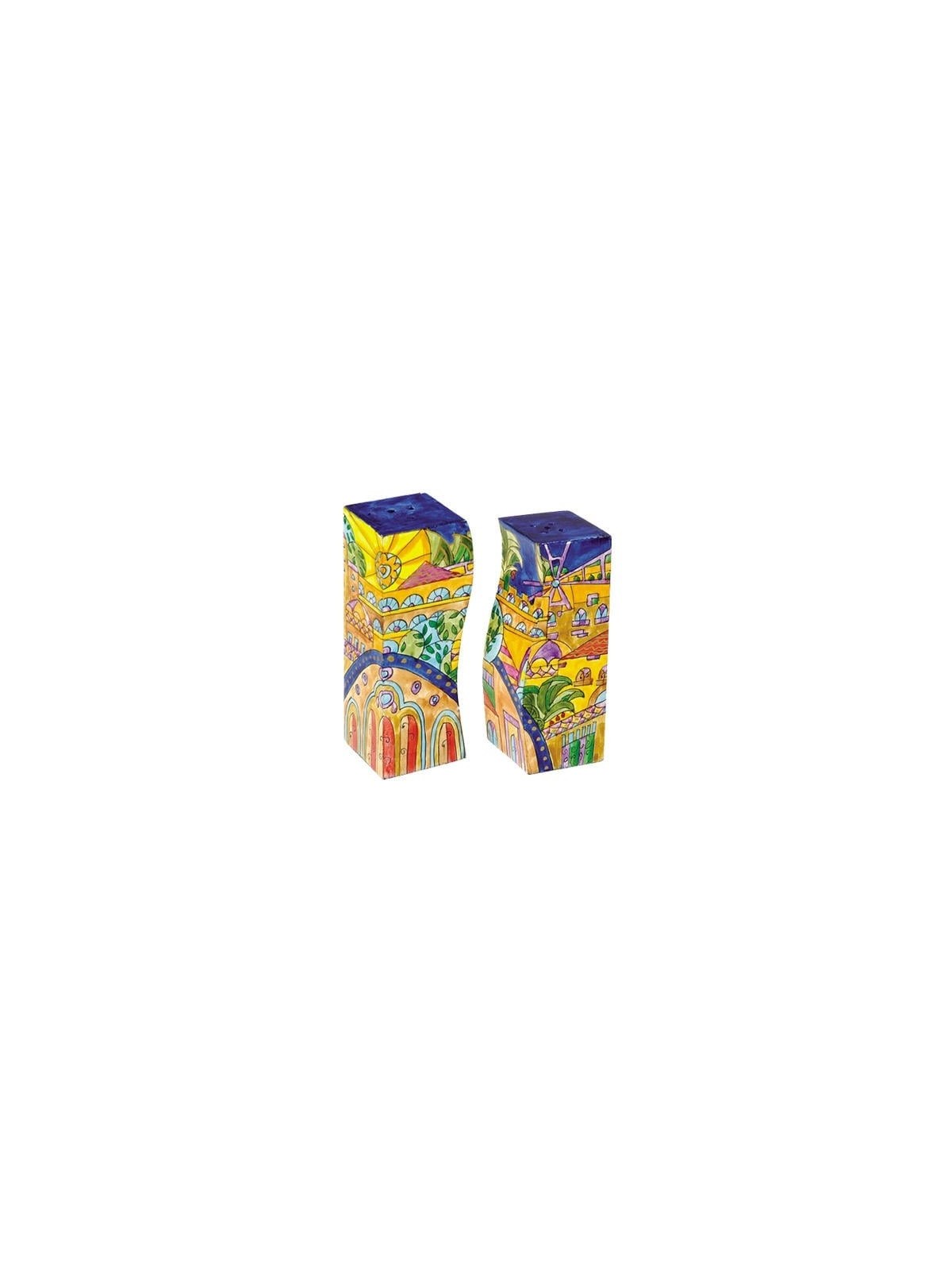 Yair Emanuel Salt & Pepper Shaker - Jerusalem Oriental