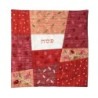 Yair Emanuel Embroidered Matzah Cover Set - Pomegranates Red