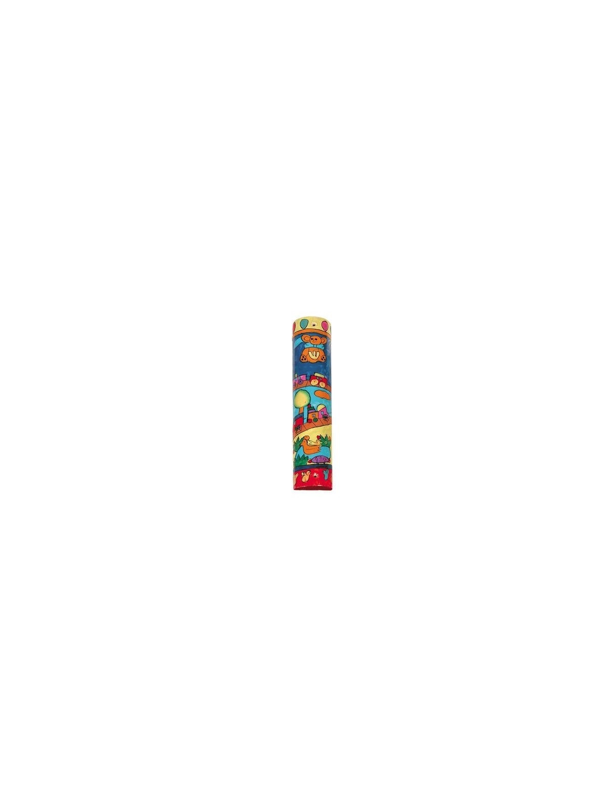 Yair Emanuel Small Wooden Mezuzah - Toys