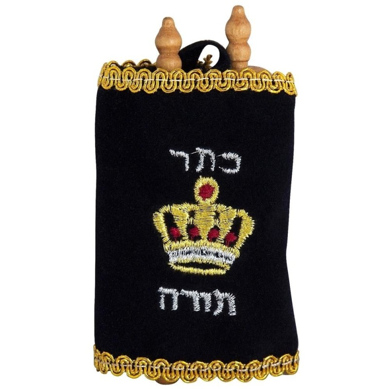 Deluxe Mini Torah Scroll Replica