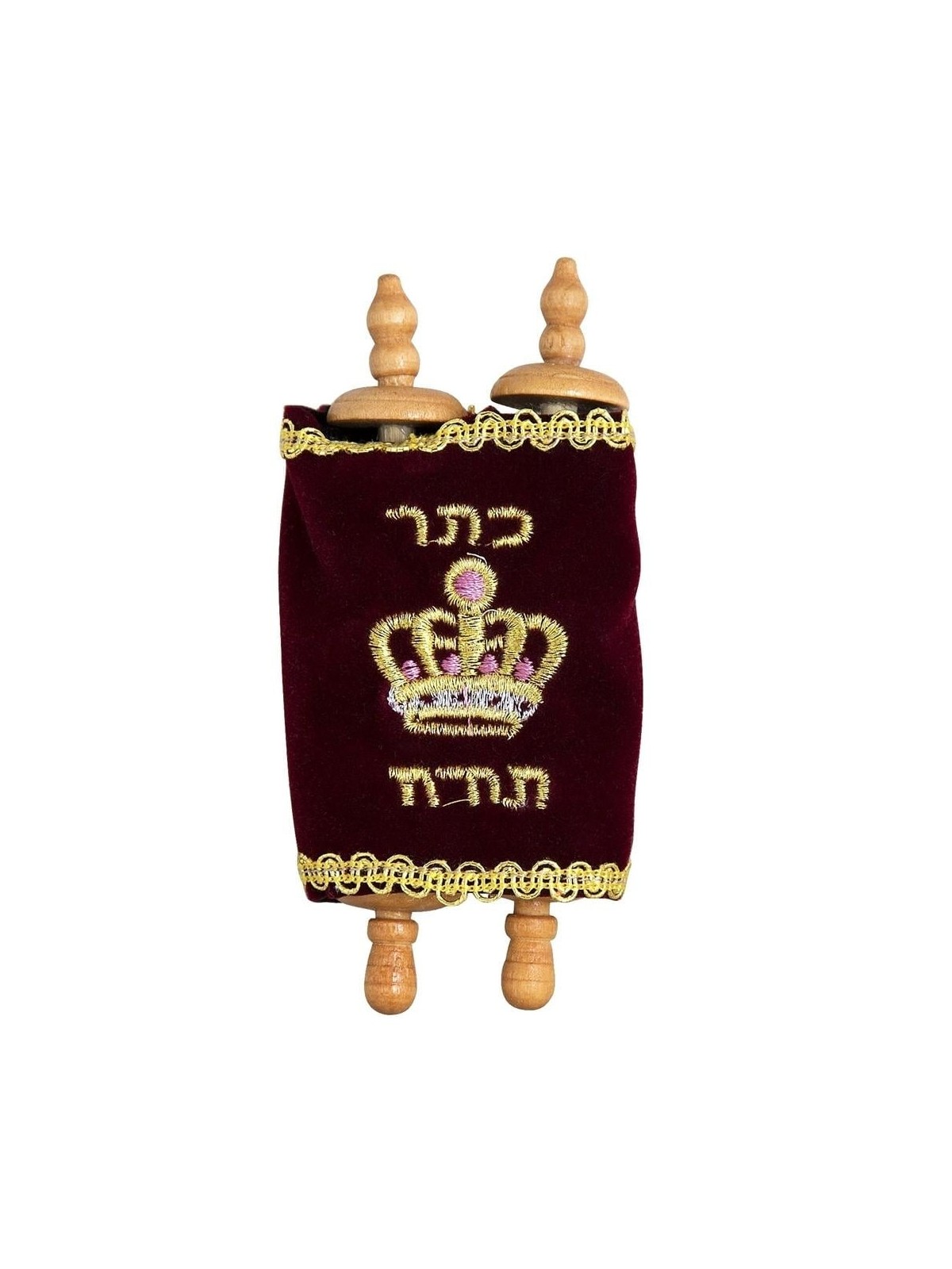 Deluxe Mini Torah Scroll Replica
