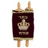 Deluxe Mini Torah Scroll Replica