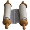 Deluxe Mini Torah Scroll Replica