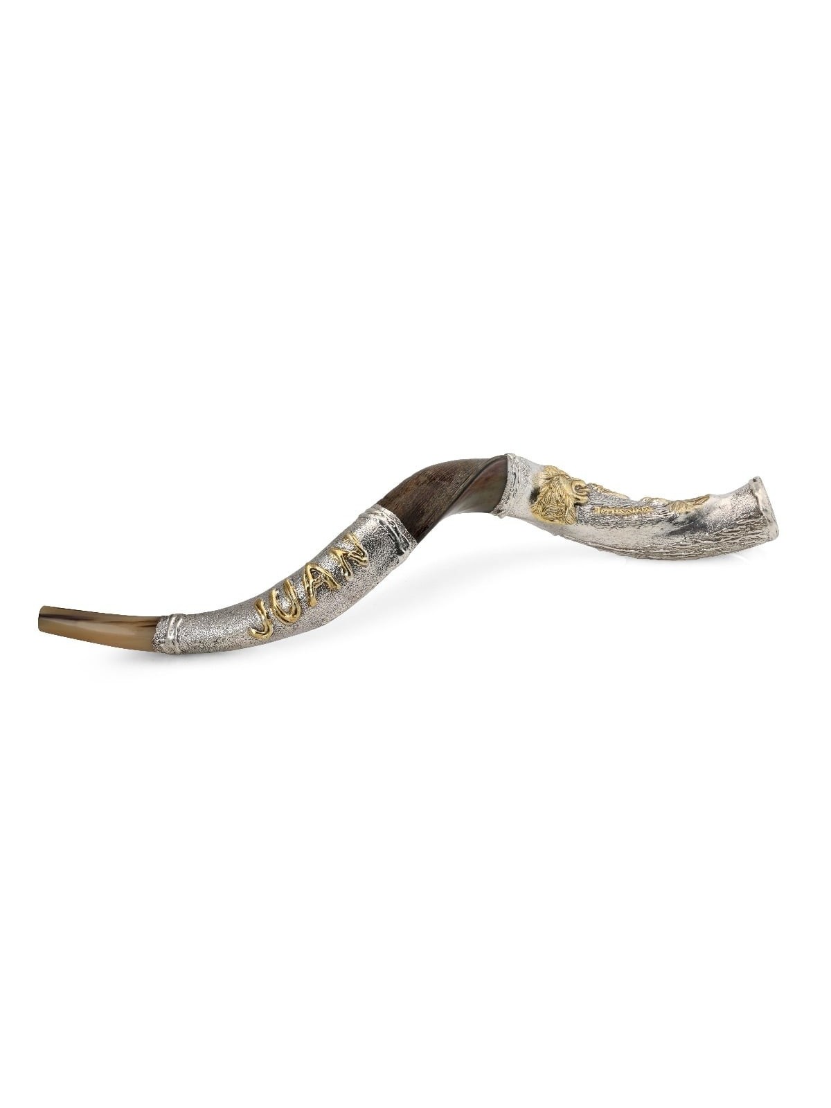 Barsheshet-Ribak English/Hebrew Customizable Silver-Plated Yemenite Sh