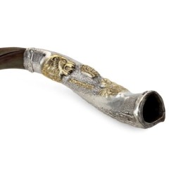 Barsheshet-Ribak English/Hebrew Customizable Silver-Plated Yemenite Sh