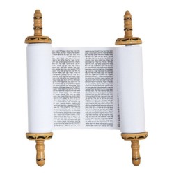 Deluxe Torah Scroll Replica - Medium