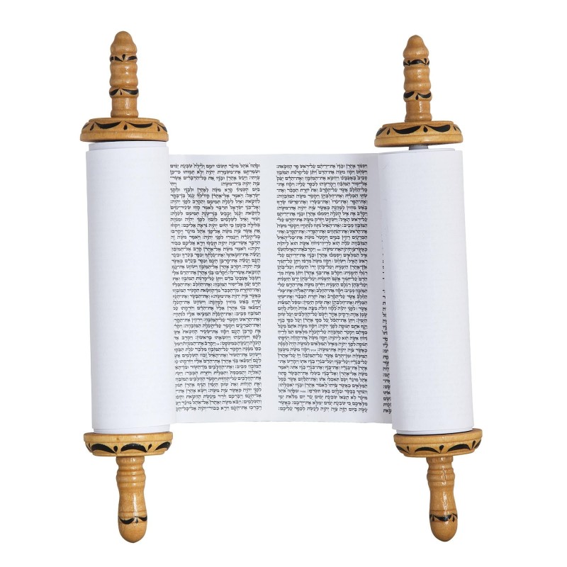 Deluxe Torah Scroll Replica - Medium