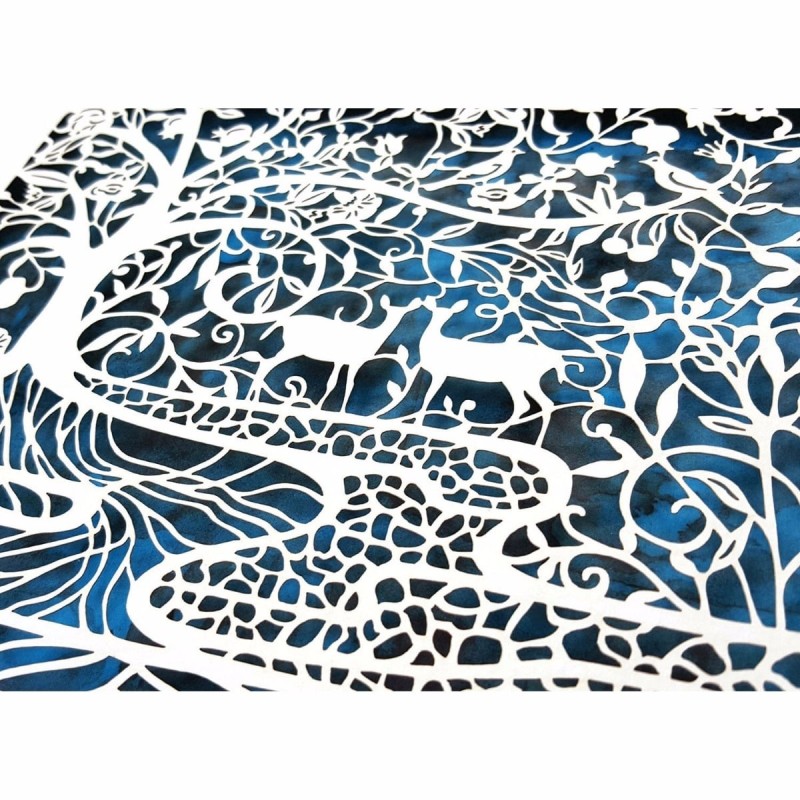 'My Soul Loves' Wall Art - Laser Cut Paper by David Fisher